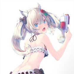 This is a pixiv picture whose title is ひねくれハムマン.