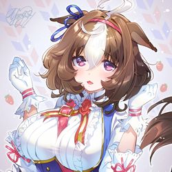 This is a pixiv picture whose title is メイショウドトウに救いはある.