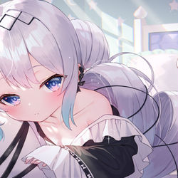 This is a pixiv picture whose title is 🦄✨.