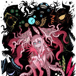 This is a pixiv picture whose title is ニュルニュル.