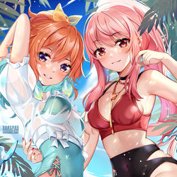 This is a pixiv picture whose title is Takamori Summer.