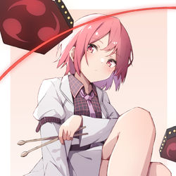 This is a pixiv picture whose title is 堀川雷鼓.