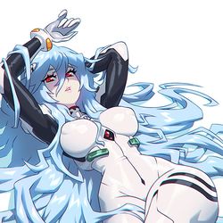 This is a pixiv picture whose title is Rei Ayanami.