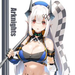 This is a pixiv picture whose title is 【アークナイツ】RQマドロック.