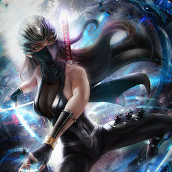 This is a pixiv picture whose title is リュウ・ハヤブサ / Dragon ninja.