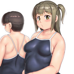 This is a pixiv picture whose title is スク水・競泳水着まとめ。.