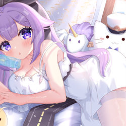 This is a pixiv picture whose title is ユニコーン.