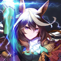 This is a pixiv picture whose title is ルドルフ.