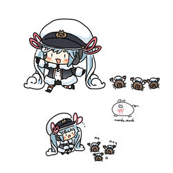 This is a pixiv picture whose title is 雪ミク2022.