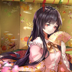 This is a pixiv picture whose title is 永遠の姫.
