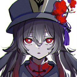 This is a pixiv picture whose title is 胡桃.