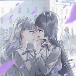 This is a pixiv picture whose title is ひみつ.