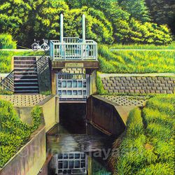 This is a pixiv picture whose title is 初夏　新座市大和田.