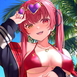 This is a pixiv picture whose title is 宝鐘マリン.
