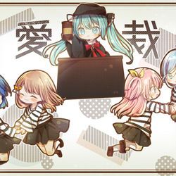 This is a pixiv picture whose title is 恋愛裁判！.