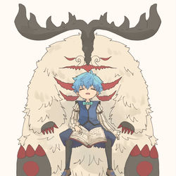This is a pixiv picture whose title is 童話作家をダメにするヌンノスクッション.