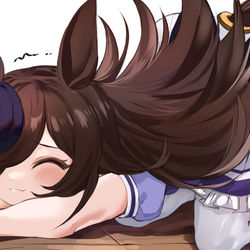 This is a pixiv picture whose title is 食後のストレッチ.