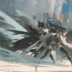 This is a pixiv picture whose title is 世界の鎮魂歌 - WAR.