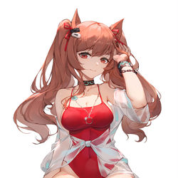 This is a pixiv picture whose title is 安洁莉娜.