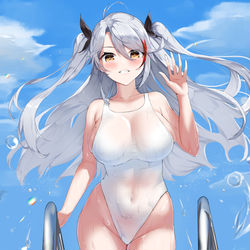 This is a pixiv picture whose title is プリンツ・オイゲン.