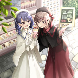 This is a pixiv picture whose title is 原宿デート（シャニマス）.