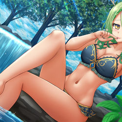 This is a pixiv picture whose title is Fauna~ ♥.