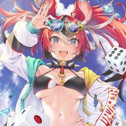 This is a pixiv picture whose title is 水着ベールズさん.