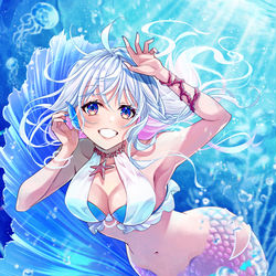 This is a pixiv picture whose title is 【人魚図鑑】ベタ.