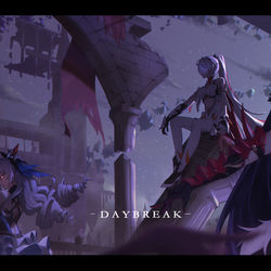 This is a pixiv picture whose title is 【—黎明—】.