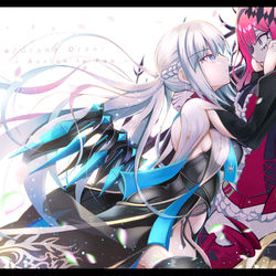 This is a pixiv picture whose title is 夢を捧げるは愛娘.