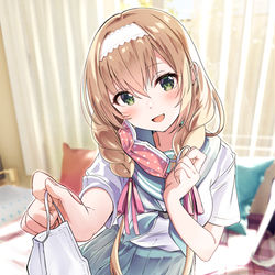 This is a pixiv picture whose title is 「ーやっと、顔みれたね」.