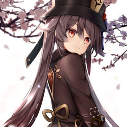 This is a pixiv picture whose title is 胡桃.