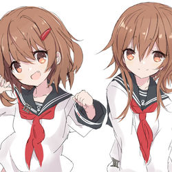 This is a pixiv picture whose title is 雷電姉妹.