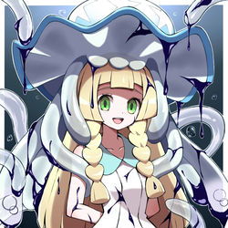 This is a pixiv picture whose title is 寄生.