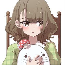 This is a pixiv picture whose title is 【仕事絵】ライラック色の少女達２・上.
