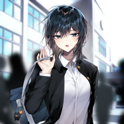 This is a pixiv picture whose title is 「  今学期もよろしくね。」.