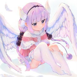 This is a pixiv picture whose title is 絶対天使カンナ.