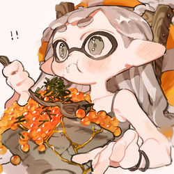 This is a pixiv picture whose title is イカ③.