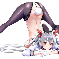 This is a pixiv picture whose title is 例のポーズツインテちゃん.
