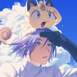 This is a pixiv picture whose title is ☁️.