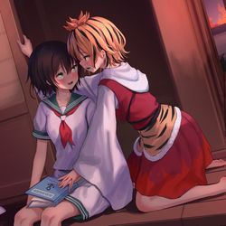 This is a pixiv picture whose title is かまって星ちゃん.