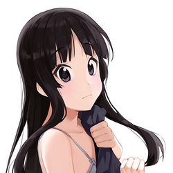 This is a pixiv picture whose title is 秋山澪.