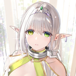 This is a pixiv picture whose title is 囚われる姫君（修正）.