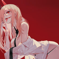 This is a pixiv picture whose title is POWER.