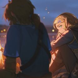 This is a pixiv picture whose title is 「照れてるの？」.
