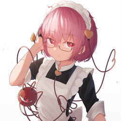This is a pixiv picture whose title is メイドさとり様.