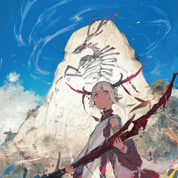 This is a pixiv picture whose title is 無題.