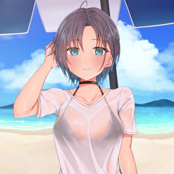 This is a pixiv picture whose title is うみ透.