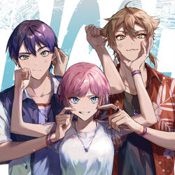 This is a pixiv picture whose title is 夏はトリガー.