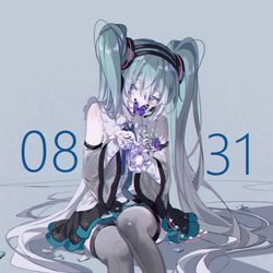 This is a pixiv picture whose title is Broken Heart.